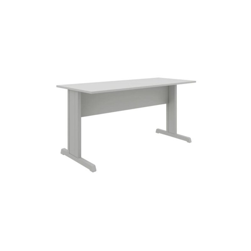 Mesa para Escritório 80x60 Cinza em MDP Mesa para Escritório 80x60 Cinza em MDP