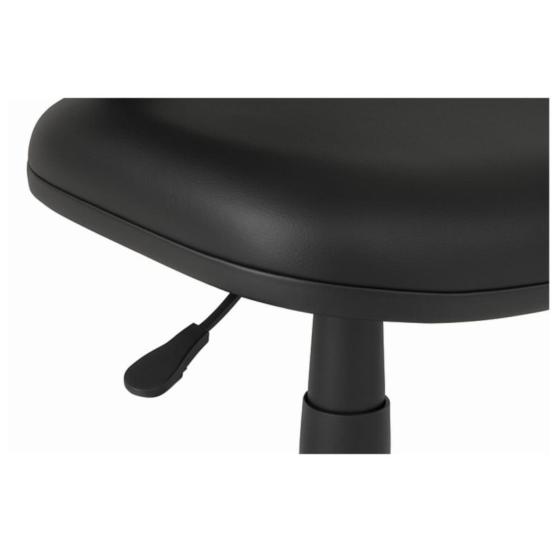 Cadeira Escritório Cadeira Executiva LISA Giratória Sem Braços - Corino Preto - 31000