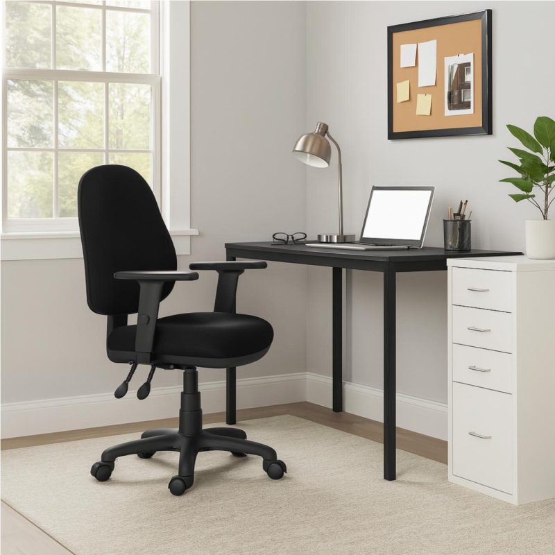 Cadeira Escritório Cadeira de Escritório Ergonômica AXYS - Cor Preta - 20091