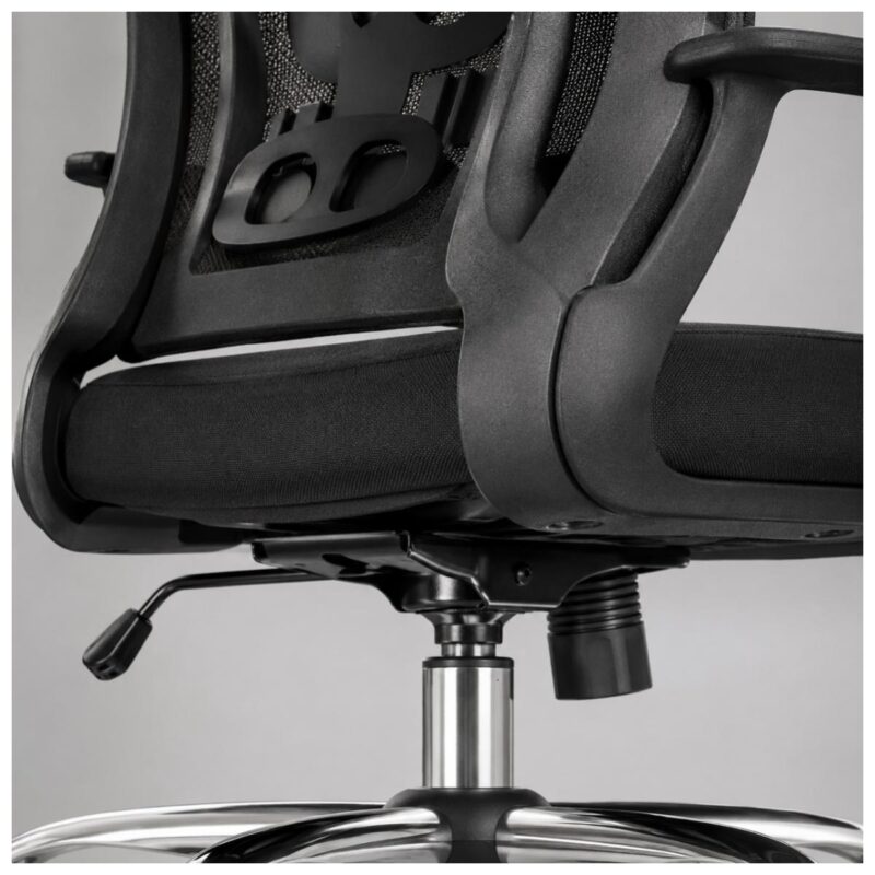 Cadeira de Escritório Cadeira Presidente em Tela Mesh com Sistema Ergonômico Avançado