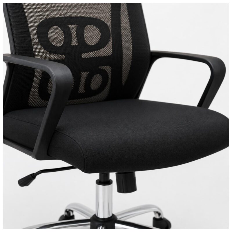 Cadeira de Escritório Cadeira Presidente em Tela Mesh com Sistema Ergonômico Avançado