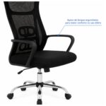 Cadeira de Escritório Cadeira Presidente em Tela Mesh com Sistema Ergonômico Avançado