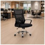 Cadeira de Escritório Cadeira Presidente em Tela Mesh com Sistema Ergonômico Avançado