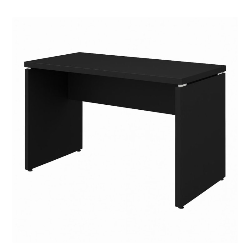 Móveis para Escritório Mesa Escritório 1,20x0,60m - S/ Gavetas - PRETO/PRETO - 26005