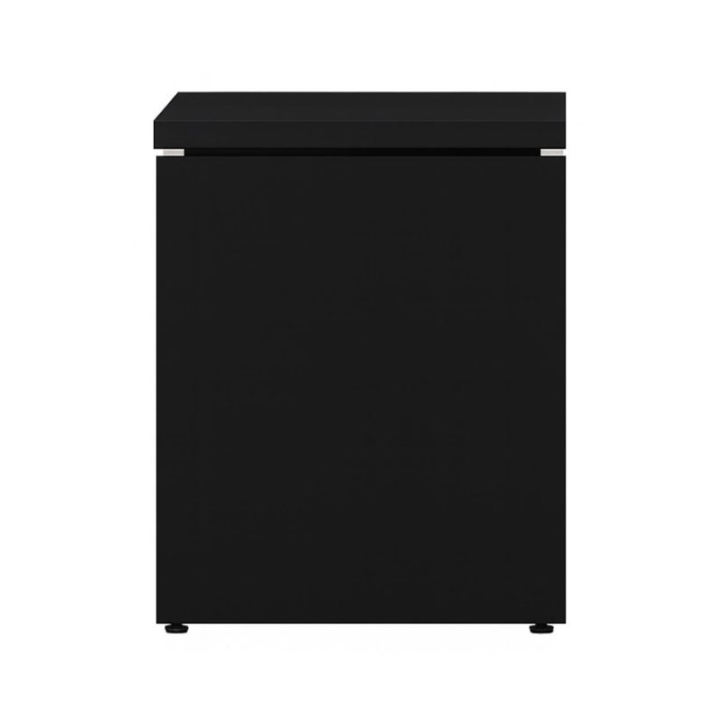 Móveis para Escritório Mesa Escritório 1,50x0,60m - S/ Gavetas - PRETO/PRETO - 26006