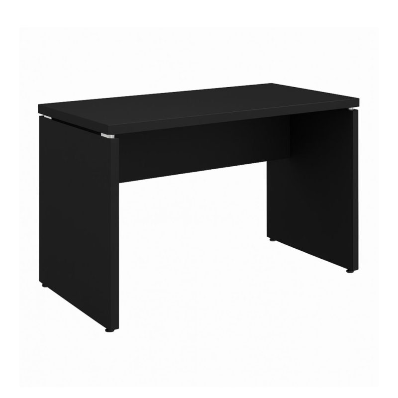 Móveis para Escritório Mesa Escritório 1,20x0,60m - S/ Gavetas - PRETO/PRETO - 26005