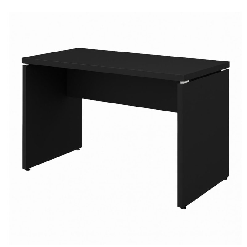 Móveis para Escritório Mesa Escritório 1,50x0,60m - S/ Gavetas - PRETO/PRETO - 26006