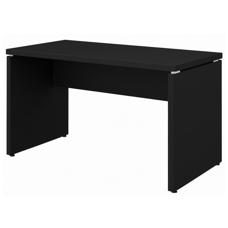 Móveis para Escritório Mesa Escritório 1,70x0,70m - S/ Gavetas - PRETO/PRETO - 26007