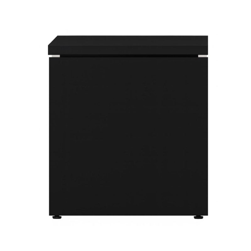 Móveis para Escritório Mesa Escritório 1,70x0,70m - S/ Gavetas - PRETO/PRETO - 26007