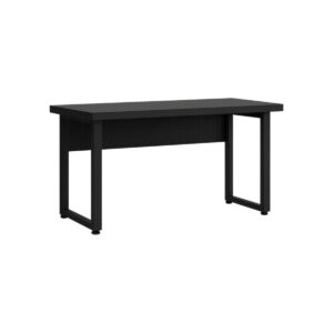 Móveis para Escritório Mesa Escritório PÉ QUADRO - 1,20x0,60m - S/ Gavetas - PRETO / PRETO - 26001