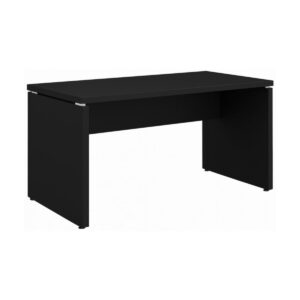 Móveis para Escritório Mesa Escritório 1,50x0,60m - S/ Gavetas - PRETO/PRETO - 26006