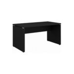 Móveis para Escritório Mesa Escritório 1,20x0,60m - S/ Gavetas - PRETO/PRETO - 26005