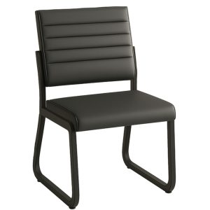 Poltrona para Escritório Estofada - TRIX - Cor Preta - 35119