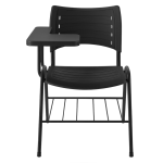 Sem categoria Cadeira Universitária Plástica Prancheta PLÁSTICA - MRPlast Preto - 34030