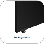 Móveis para Escritório Mesa AUXILIAR c/ 03 Gavetas Pedestal 40mm - WORKSTART - MARSALA/PRETO - 51020