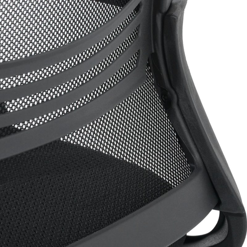 Cadeira de Escritório Interlocutor Tela JOY - Cor Preto - 34008