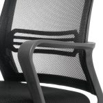 Cadeira de Escritório Interlocutor Tela JOY - Cor Preto - 34008