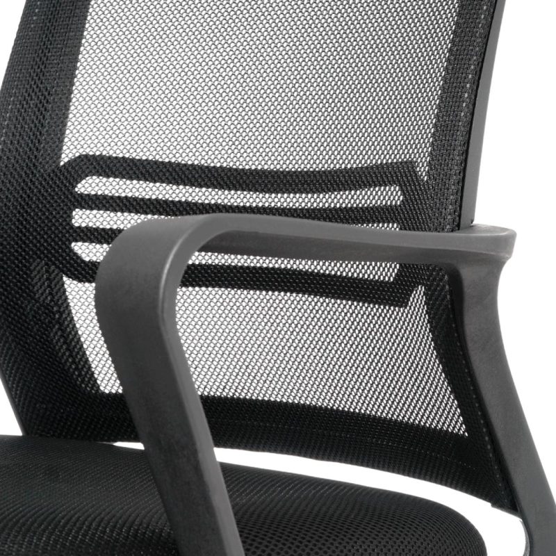 Cadeira de Escritório Interlocutor Tela JOY - Cor Preto - 34008