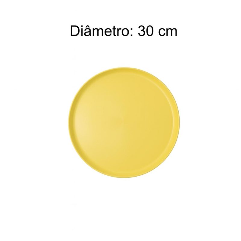 Mesas para Refeitório Mesa para Refeitório FIXA 8 Lugares MDP Branco de 25 mm - Assento AMARELO - 50102