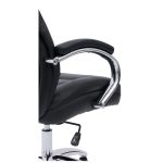Cadeira Escritório Cadeira Escritório Presidente BOSS com Base Cromada - Corino Preto - 31401