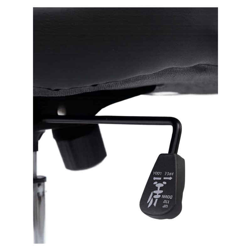 Cadeira Escritório Cadeira Escritório Presidente BOSS com Base Cromada - Corino Preto - 31401