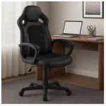 Cadeira Escritório Cadeira Gamer Escritório Giratória NEXX - Cor Preto / Cinza - 30081 Cadeira Escritório Cadeira Gamer Escritório Giratória NEXX - Cor Preto / Cinza - 30081