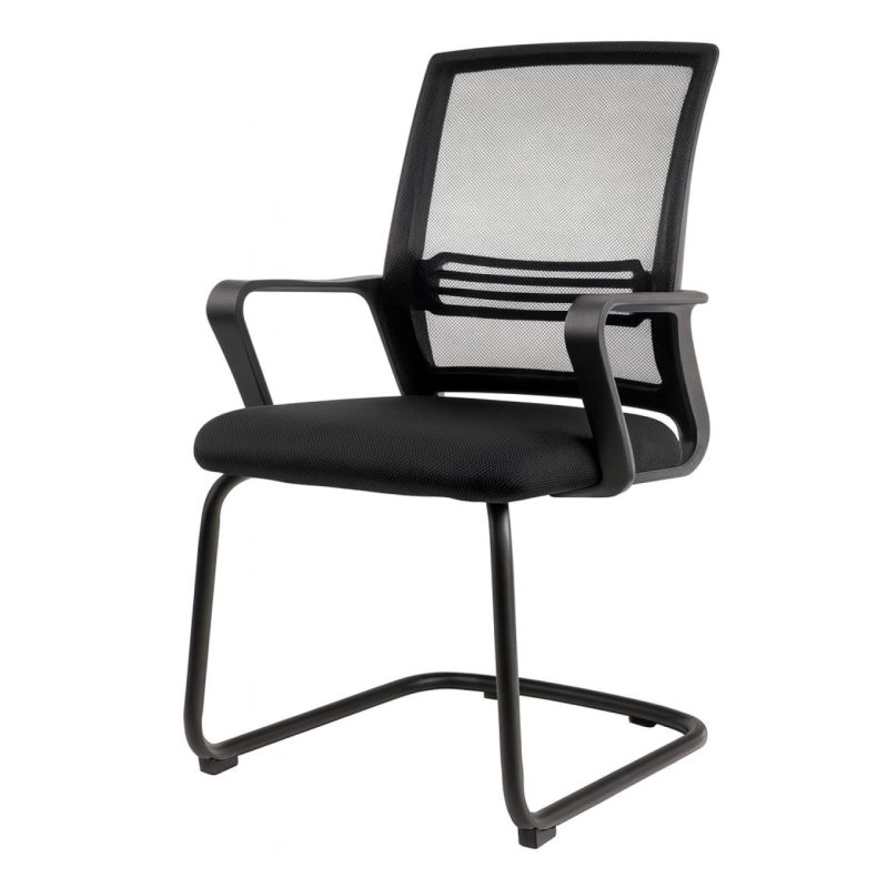 Cadeira de Escritório Interlocutor Tela JOY - Cor Preto - 34008