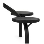 Mesa para Refeitório FIXA 4 Lugares MDP Branco de 25 mm - Assento PRETO - 50301 Mesa para Refeitório FIXA 4 Lugares MDP Branco de 25 mm - Assento PRETO - 50301