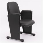 Sem categoria Poltrona Auditório Rebatível  01 Lugar – Linha Premium - Corino Preto - 38001 Sem categoria Poltrona Auditório Rebatível  01 Lugar – Linha Premium - Corino Preto - 38001