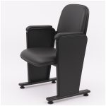 Sem categoria Poltrona Auditório Rebatível  01 Lugar – Linha Premium - Corino Preto - 38001 Sem categoria Poltrona Auditório Rebatível  01 Lugar – Linha Premium - Corino Preto - 38001