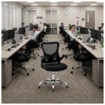 Cadeira de Escritório Cadeira de Escritório Diretor Ergonômica Giratória Preta