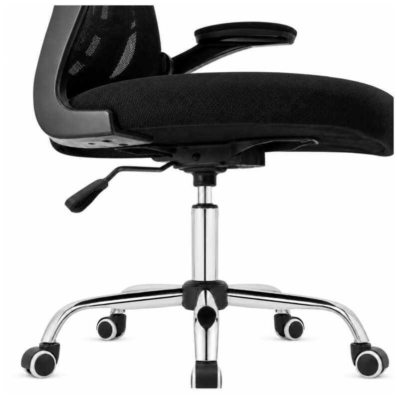Cadeira de Escritório Cadeira de Escritório Diretor Ergonômica Giratória Preta