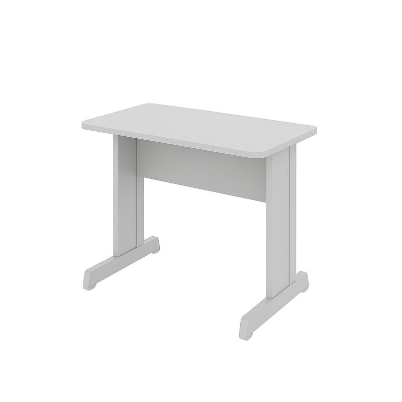Mesa Escritório 0,80x0,60m - JOB - CINZA/CINZA - 43087