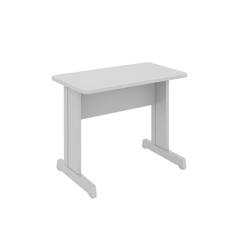 Mesa Escritório 0,80x0,60m - JOB - CINZA/CINZA - 43087