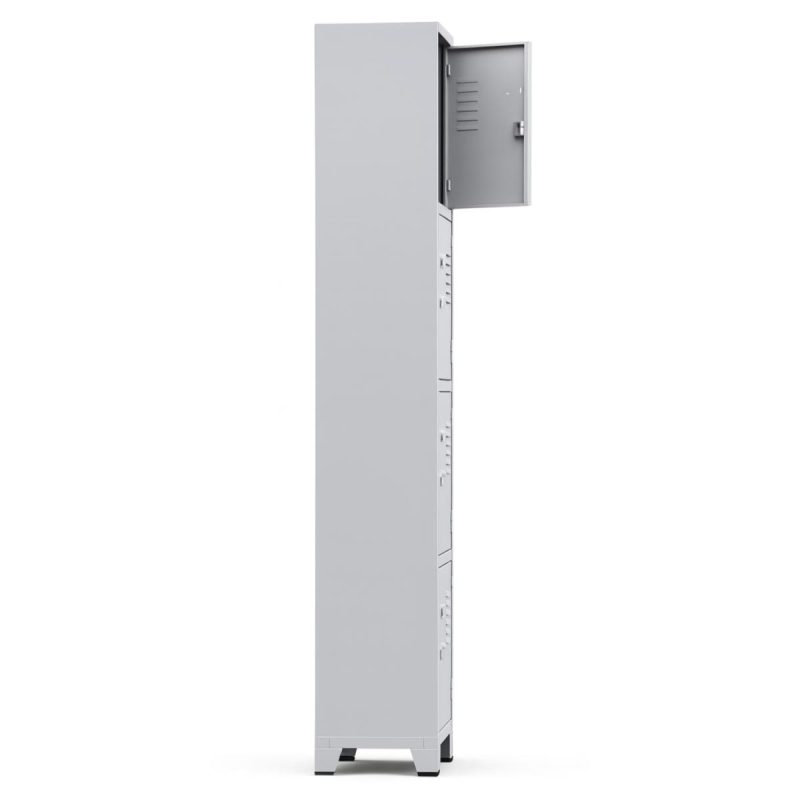 Armário Roupeiro de Aço c/ 16 Portas Pequenas - 1,96x1,23x0,36m - 10908