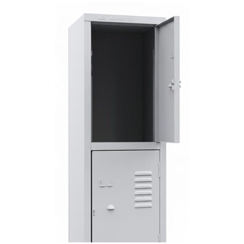 Armário Roupeiro de Aço c/ 04 Portas Pequenas - 1,96x0,33x0,35m - 10905