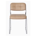 Cadeira Interlocutor Estofada Denver - Cor Fendi - 30406