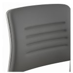 Cadeira Interlocutor Estofada RIVER - Cor CINZA -48107