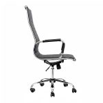 Cadeira Escritório Poltrona de Escritório Presidente Esteirinha Charles Eames - Cor Preta - 32997