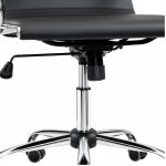 Cadeira Escritório Poltrona de Escritório Presidente Esteirinha Charles Eames - Cor Preta - 32997