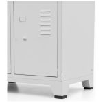 Armário Roupeiro de Aço c/ 20 Portas Pequenas - 1,96x1,23x0,36m - 10909