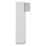 Armário Roupeiro de Aço c/ 08 Portas Pequenas - 1,96x0,63x0,35m - 10906