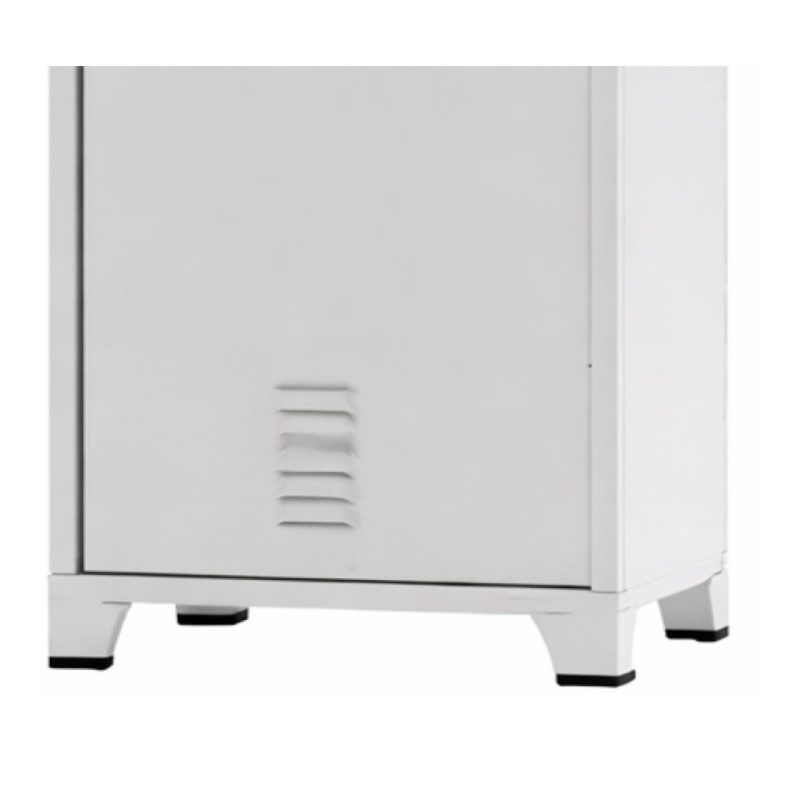 Armário Roupeiro de Aço Insalubre c/ 02 Portas - 1,96x0,50x0,41m - 10921