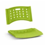 Cadeira Universitária PRANCHETA PLASTICA com Porta Livros - Cor Verde - REALPLAST - 32023