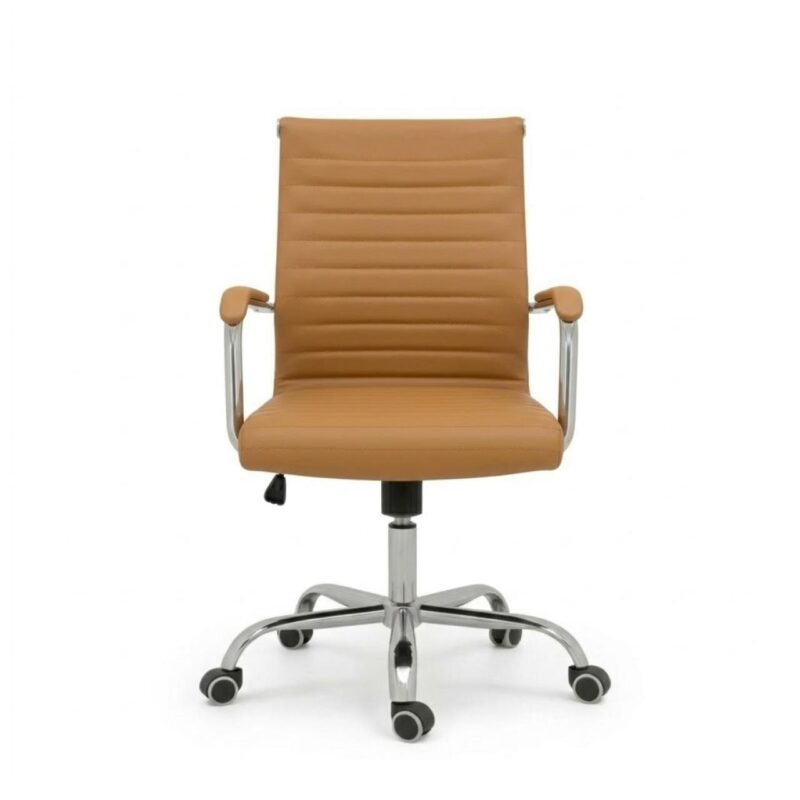 Cadeira Escritório Cadeira de Escritório Diretor LONDON Giratória - Corino Fendi - 31096