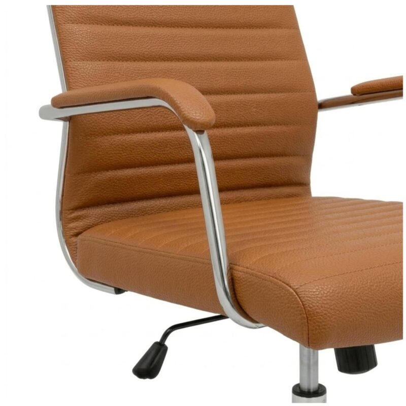 Cadeira Escritório Cadeira de Escritório Diretor LONDON Giratória - Corino Fendi - 31096