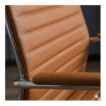 Cadeira Escritório Cadeira de Escritório Diretor LONDON Giratória - Corino Fendi - 31096
