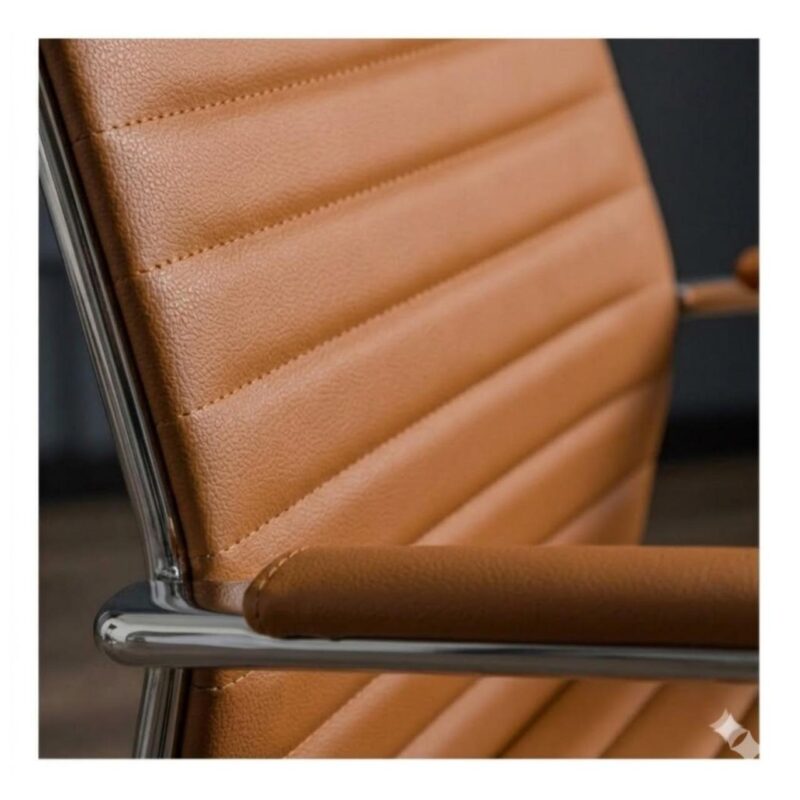Cadeira Escritório Cadeira de Escritório Diretor LONDON Giratória - Corino Fendi - 31096