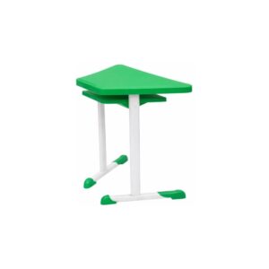 Mesa Hexagonal INFANTIL com Porta Livro - Cor Verde - 42804