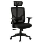 Cadeira Escritório Poltrona Presidente Tela ORION Syncron Giratória - Cor Preto - 32944